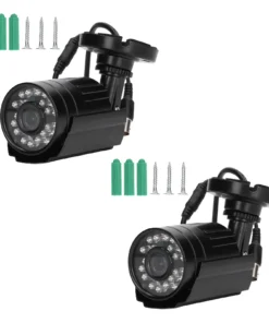 Security Camera Clear Image Analog CCTV Camera IP66 Waterproof 3.6mm Lens 4 in 1 Infrared Night Vision for Outdoor for Indoor