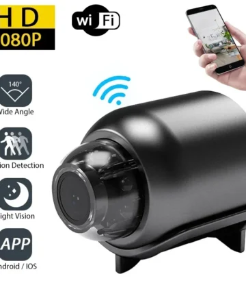 Indoor Safety Security Surveillance Camera IP Recorder HD 1080P Mini Wireless WiFi Baby Monitor for Home Use