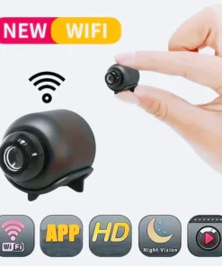 Smart Home Security Camera Small CCTV Night Vision Motion Detection Alarm Monitor Remote Wireless Camcorder Video Surveillance