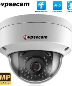 4K 8MP Wired CCTV Analog Security Surveillance Camera Outdoor Waterproof Face Detection Xmeye AHD Metal Dome Surveillance Camera