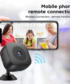 Security Camera 4K Mini Full Color Night Vision High Definition WiFi Monitor Waterproof Motion Detect Surveillance