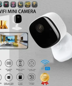 4K Security Camera Wireless Full Color Night Vision WiFi Monitor Waterproof Motion Detect Surveillance With 2 Way Audio New
