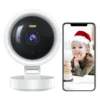 1080P Wireless Security Camera Smart WiFi Camera for Indoor Outdoor Built-in Battery Night Vision Motion Detection Two-Way Audio