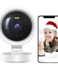 1080P Wireless Security Camera Smart WiFi Camera for Indoor Outdoor Built-in Battery Night Vision Motion Detection Two-Way Audio