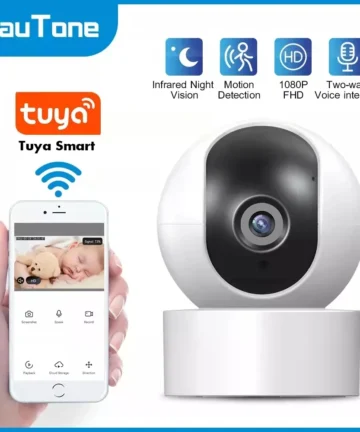 Surveillance camera 1080P IP Camera Indoor Camera WiFi Wireless Baby Monitor Automatic Tracking Smart Home Security APP Control